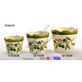 Set of 3 Flower Pots